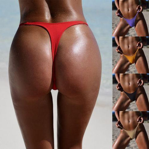 Micro Brazilian Tanga Bikini Bottom